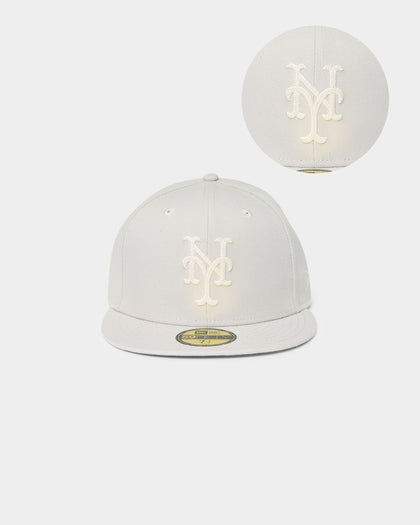 New Era New York Mets 'Chain Stitch' 59FIFTY Fitted Stone