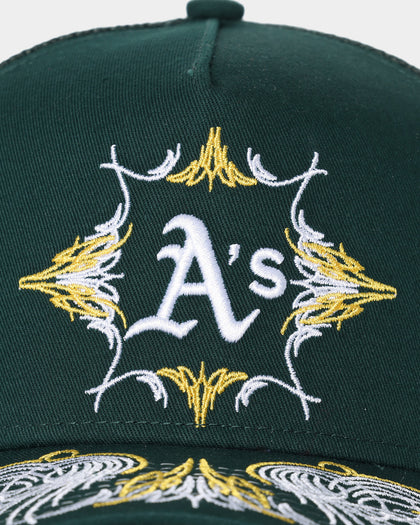 New Era Oakland Athletics 'Flare Designs' 9FORTY A-Frame Trucker Snapback Original Team Colours