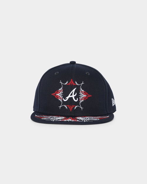 New Era Atlanta Braves 'Flare Designs' 59FIFTY Fitted Original Team Colours