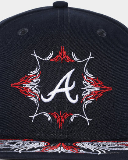 New Era Atlanta Braves 'Flare Designs' 59FIFTY Fitted Original Team Colours