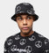 Carre Peace All Over Bucket Hat Black/White