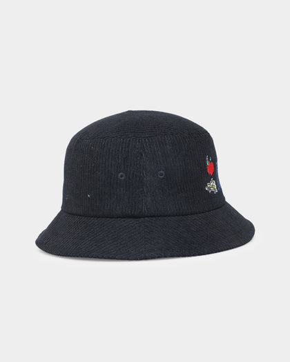 Goat Crew New York Cord Bucket Hat Black
