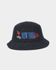 Goat Crew New York Cord Bucket Hat Black