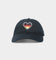 Rats Get Fat Rats Flaming Heart Strapback Black