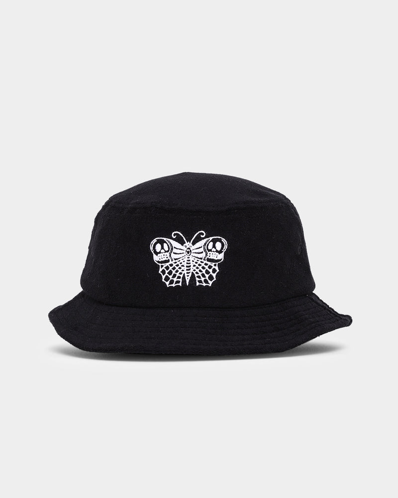 Rats Get Fat Fly Effect Bucket Hat Black