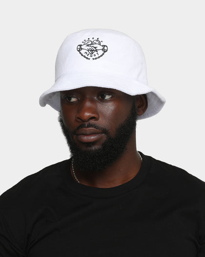 Rats Get Fat Forget Me Bucket Hat White
