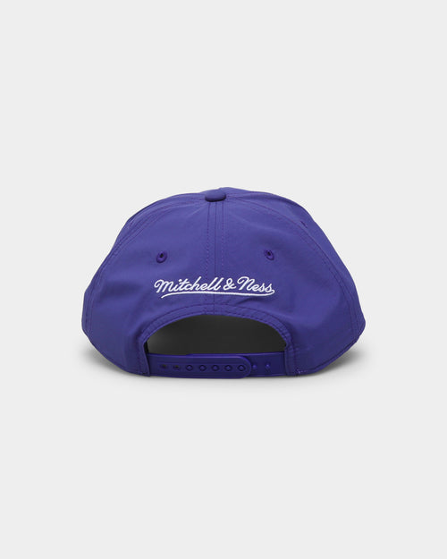 Mitchell & Ness Utah Jazz 'Nylon Hardwood Classics Logo' Deadstock Snapback Original Team Colours