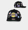 Mitchell & Ness Los Angeles Lakers 'Hand Drawn Doodle' Pro Crown Snapback Black