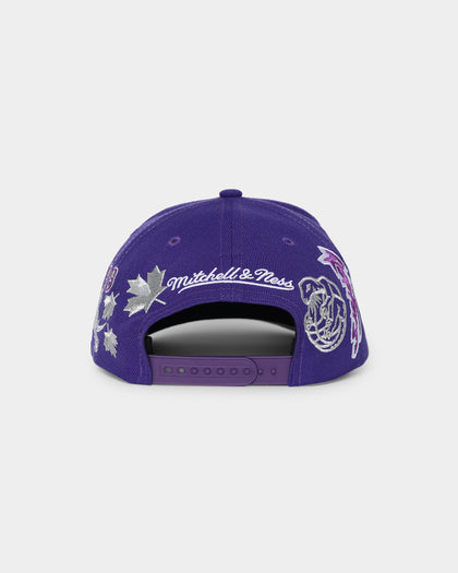 Mitchell & Ness Toronto Raptors 'Highway' Pro Crown Snapback Purple