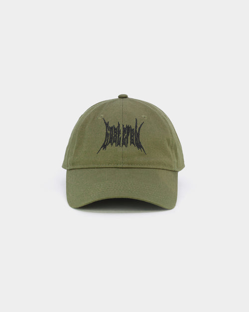 Goat Crew Metal Strapback Olive