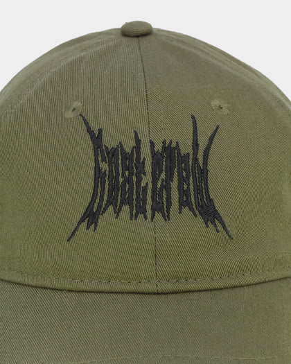 Goat Crew Metal Strapback Olive
