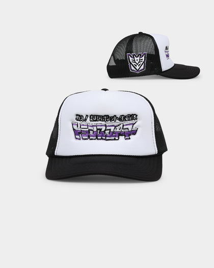 Goat Crew X Transformers Decepticons Trucker Snapback White/Black