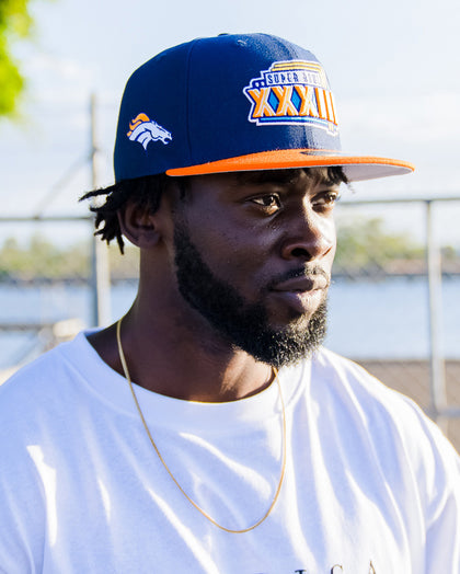 New Era Denver Broncos '1999 Super Bowl' 59FIFTY Fitted Dark Blue