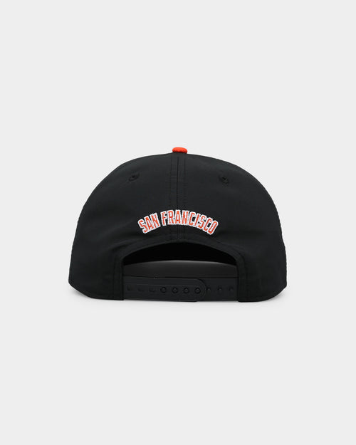 New Era San Francisco Giants 'Retro Block Script' Golfer Snapback Black