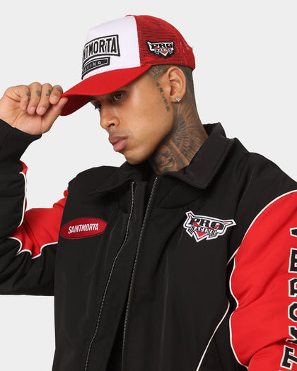 Saint Morta Pro Racing Trucker Cap Snapback Red/White