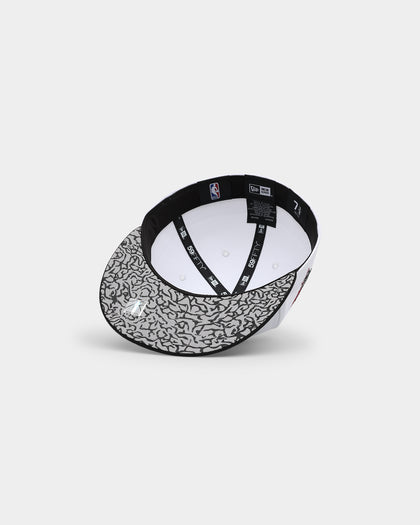 New Era Chicago Bulls 'Cement Grey' 59FIFTY Fitted White