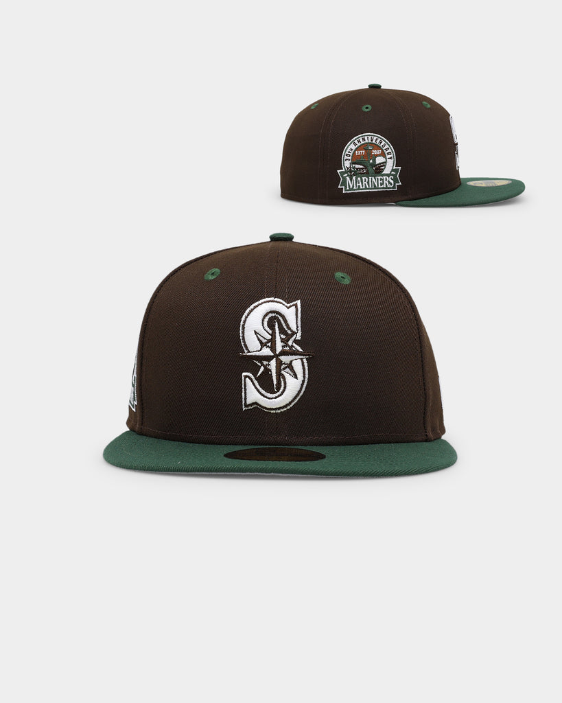 New Era Seattle Mariners 'Beef & Broccoli' 59FIFTY Fitted Dark Brown