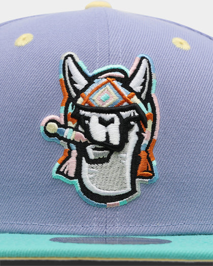 New Era Hickory Crawdads 'Easter' 59FIFTY Fitted Purple