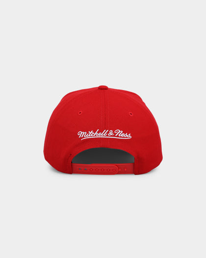 Mitchell & Ness Chicago Bulls 'Wool Blend' Snapback Red