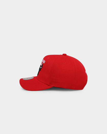 Mitchell & Ness Chicago Bulls 'Wool Blend' Snapback Red