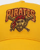 47 Brand Pittsburgh Pirates 'Mustard & Ketchup' Sure Shot MVP DT Snapback Yellow/Red