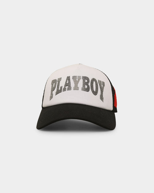 Playboy By CK Glow Up Trucker Snapback Black/White