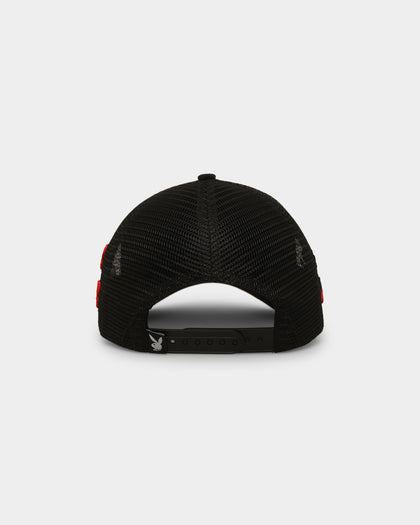 Playboy By CK Glow Up Trucker Snapback Black/White