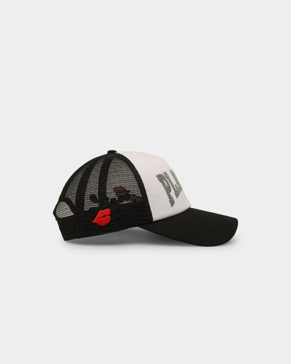 Playboy By CK Glow Up Trucker Snapback Black/White