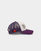 Playboy By CK Glow Up Trucker Snapback Purple/White