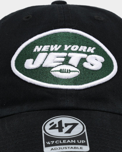 47 Brand New York Jets 47 Clean Up Strapback Black