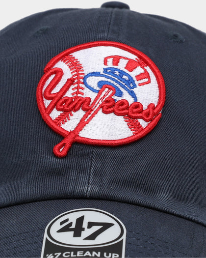 47 Brand New York Yankees 47 Clean Up Strapback Navy