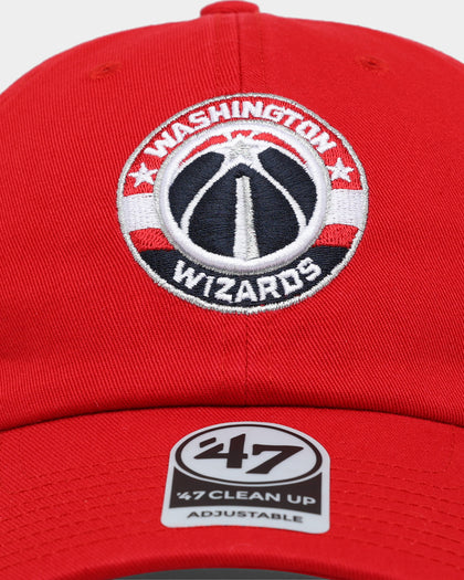 47 Brand Washington Wizards 47 Clean Up Strapback Red