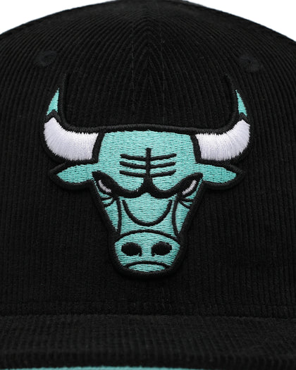 New Era Chicago Bulls 'Black Cord Blue Tint' 59FIFTY Fitted Black