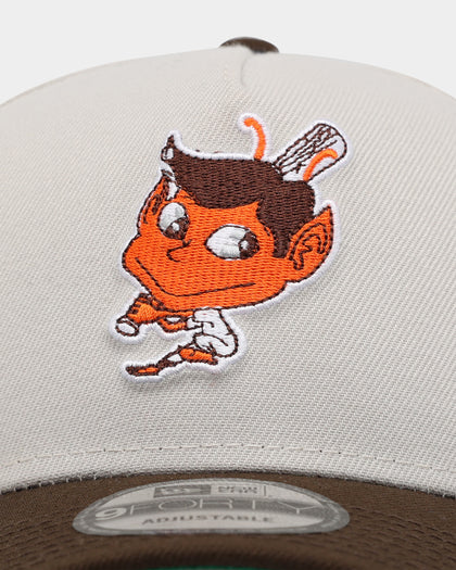 New Era St Louis Browns 'Batter Up' 9FORTY A-Frame Snapback Stone