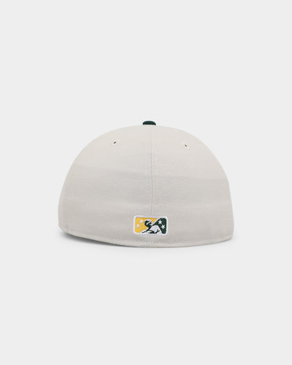 New Era Modesto Nuts 'Batter Up' 59FIFTY Fitted Stone