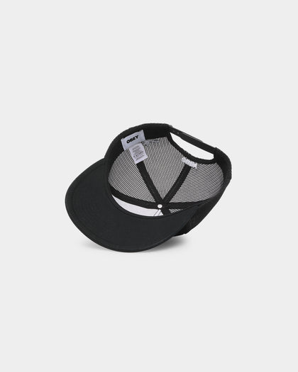OBEY Heavy Work Trucker Snapback Black