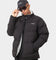 PYRA Sherpa Puffa Jacket Black