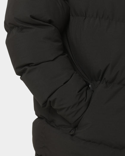 PYRA Sherpa Puffa Jacket Black/White