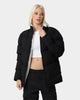 PYRA Sherpa Puffa Jacket Black/White
