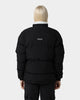 PYRA Sherpa Puffa Jacket Black/White