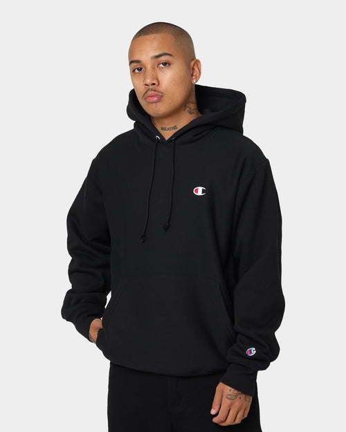 Champion Reverse Weave Hoodie Black