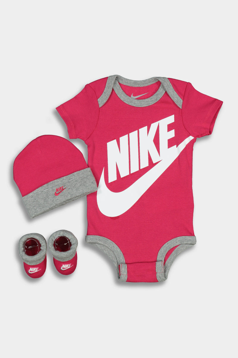 Nike Futura Three-Piece Infant Set Pink