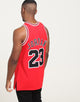 Mitchell & Ness Chicago Bulls Michael Jordan #23 Authentic NBA Jersey Red