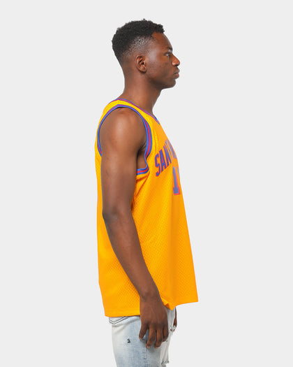 Mitchell & Ness Golden State Warriors Wilt Chamberlain #13 Swingman Jersey Yellow