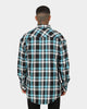 Saint Morta Prima Flannel Shirt Cyan