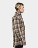 Saint Morta Prima Long Sleeve Flannel Shirt Brown