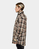 Saint Morta Prima Long Sleeve Flannel Shirt Brown