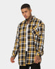 Saint Morta Prima Long Sleeve Flannel Shirt Yellow