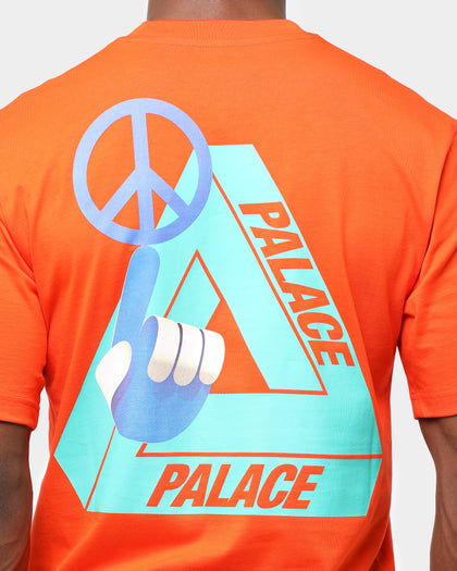 Palace Men's Tri-Smiler T-Shirt Orange Red