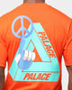 Palace Men's Tri-Smiler T-Shirt Orange Red